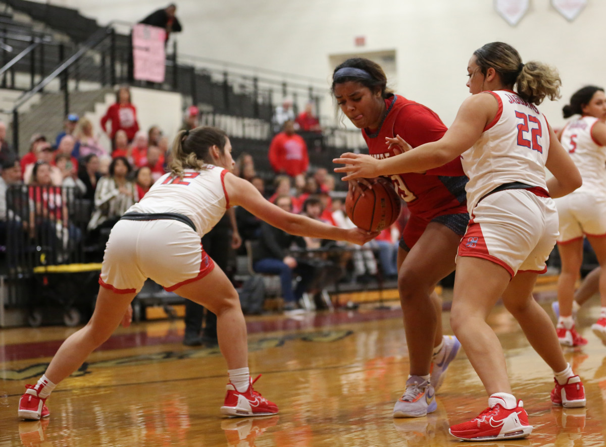 Midlothian Heritage Denton Ryan Texas girls basketball UIL 5A bi-district playoffs 021423 Brian McLean 8
